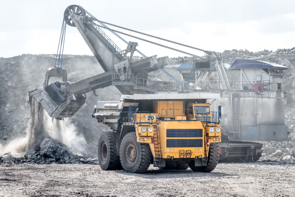 Industrial equipment showcase