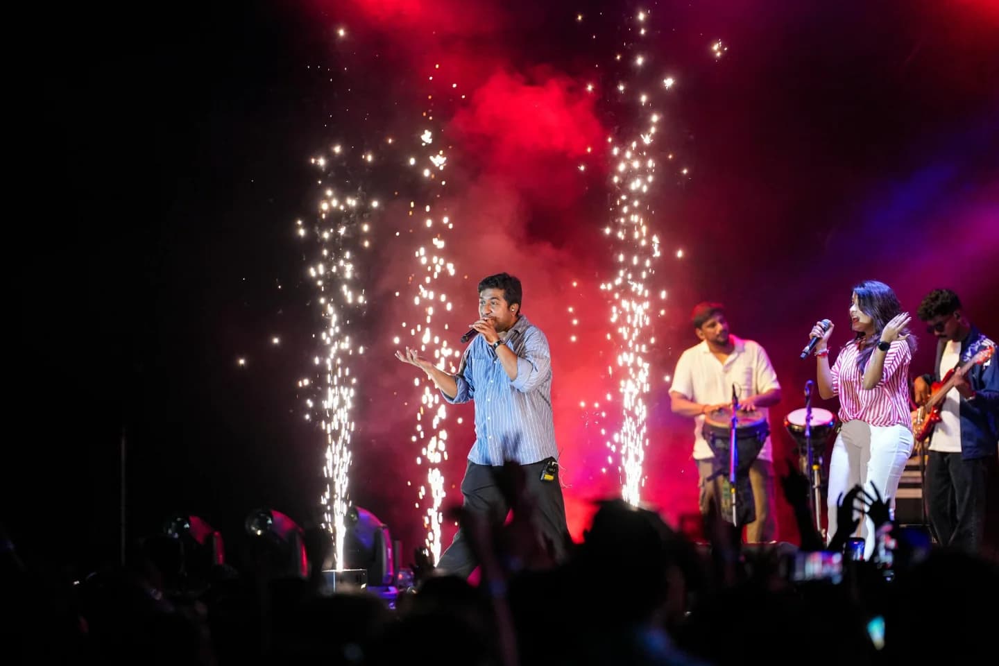 Live Concert Stage Background