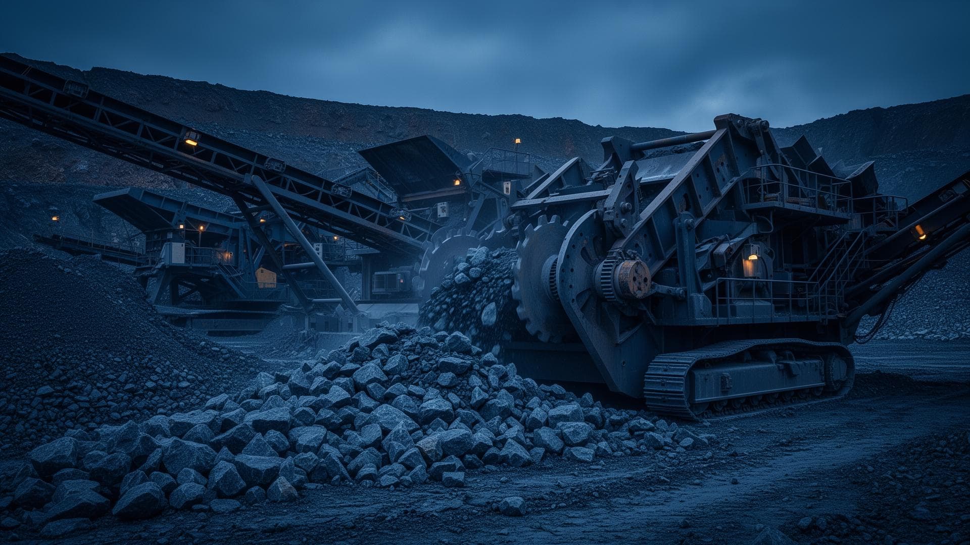 Heavy Industrial Crushing Plant