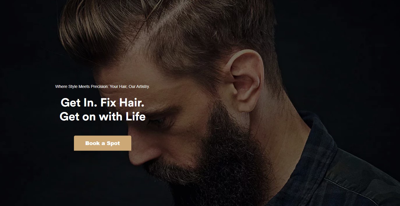 Island Barbers Website